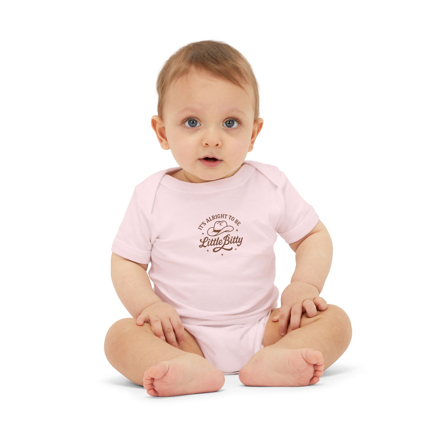 Infant Onesie - "I'm Meant To Be A Little Bitty" Cute Baby Bodysuit, Newborn Shower Gift
