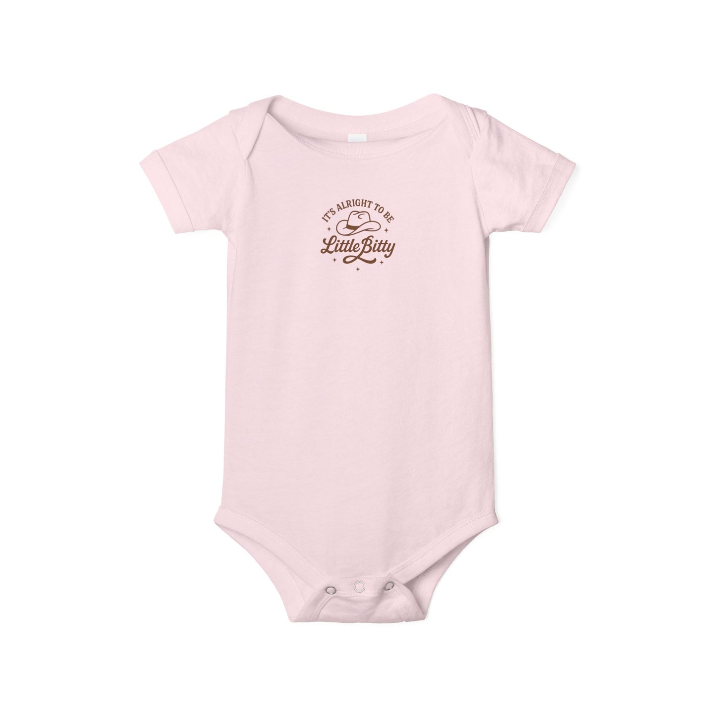 Infant Onesie - "I'm Meant To Be A Little Bitty" Cute Baby Bodysuit, Newborn Shower Gift
