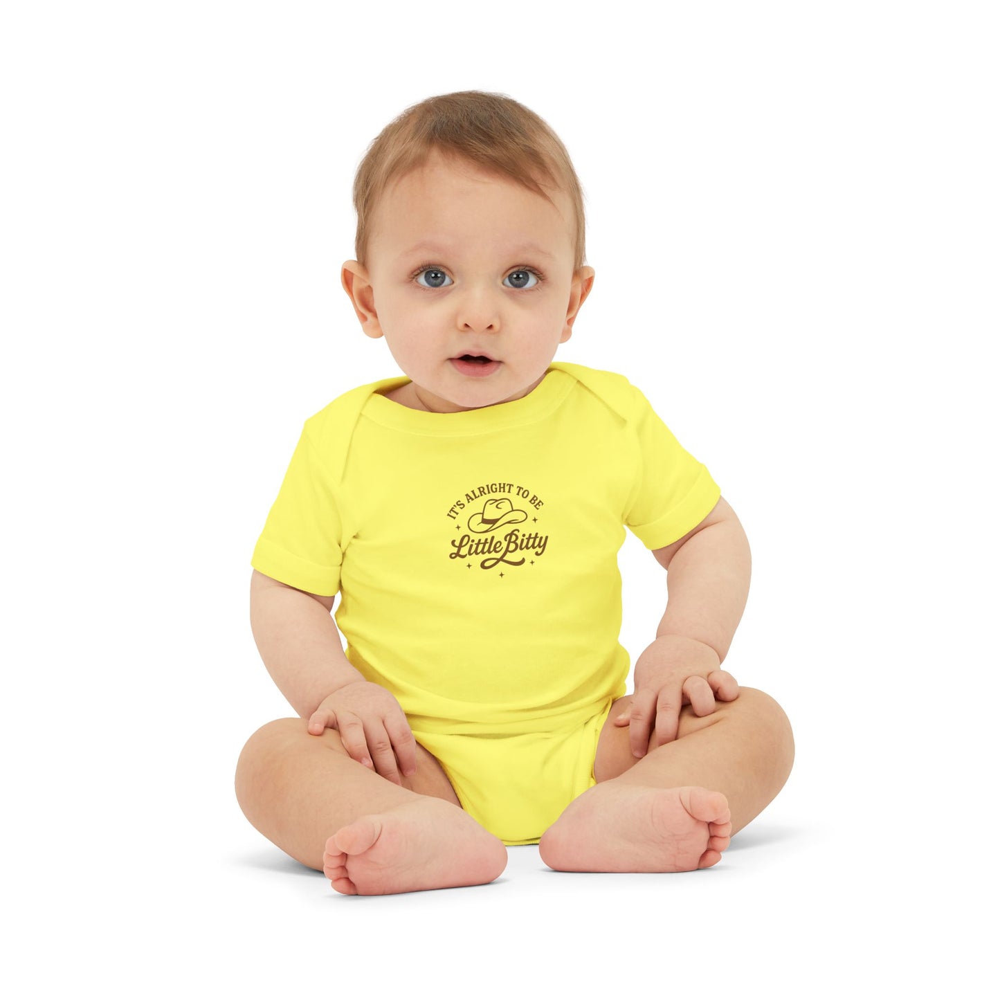 Infant Onesie - "I'm Meant To Be A Little Bitty" Cute Baby Bodysuit, Newborn Shower Gift