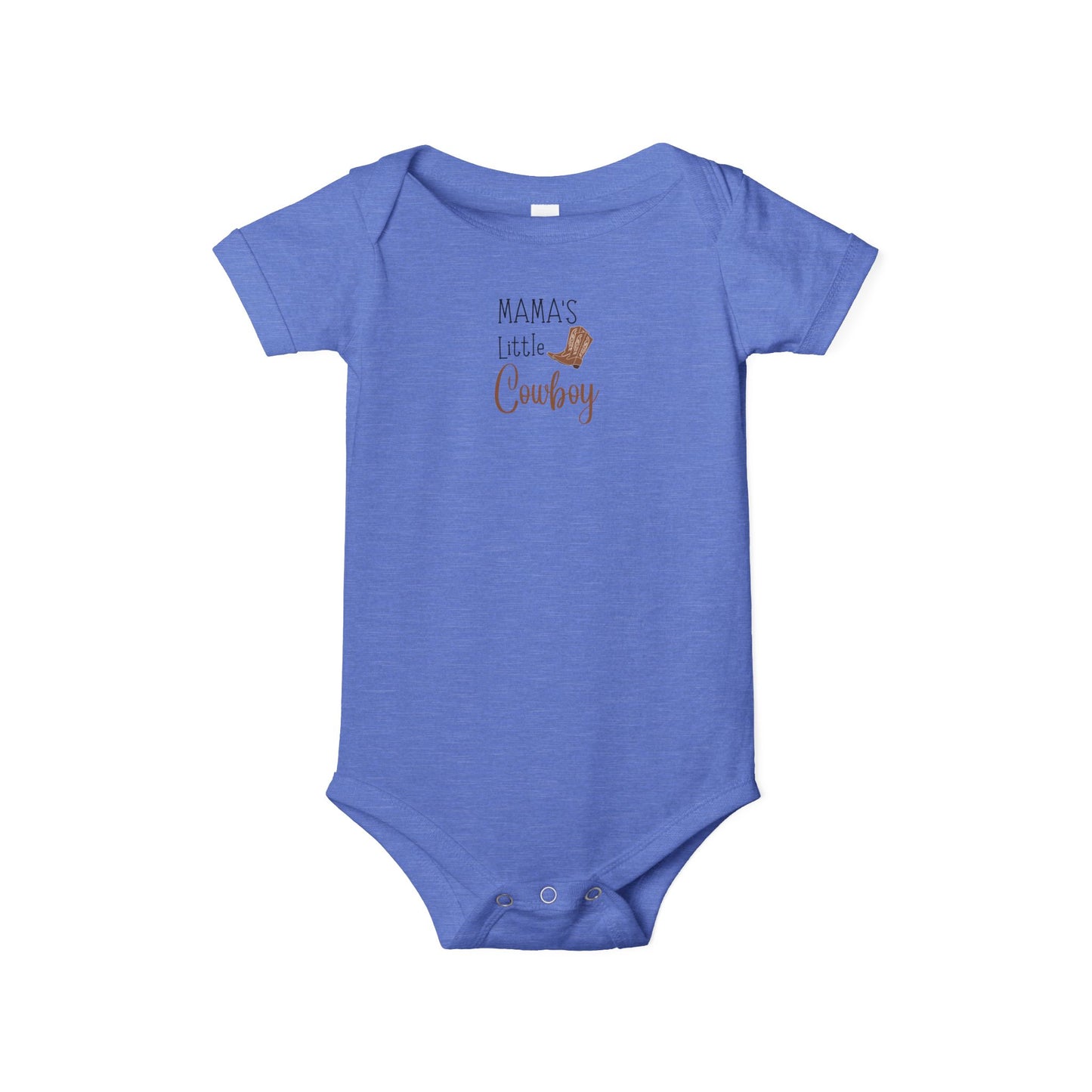 Mama's Little Cowboy Infant One-Piece Bodysuit