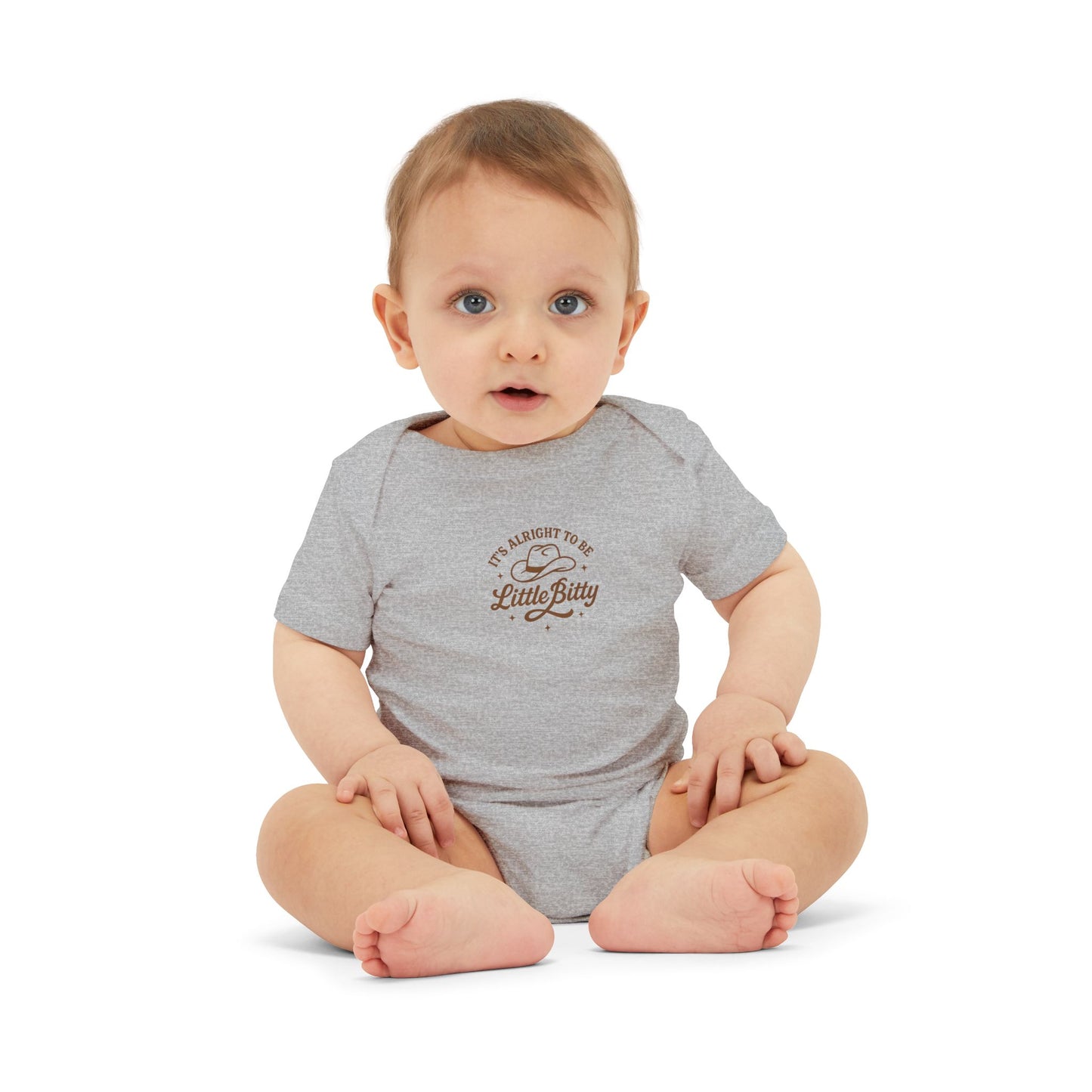 Infant Onesie - "I'm Meant To Be A Little Bitty" Cute Baby Bodysuit, Newborn Shower Gift