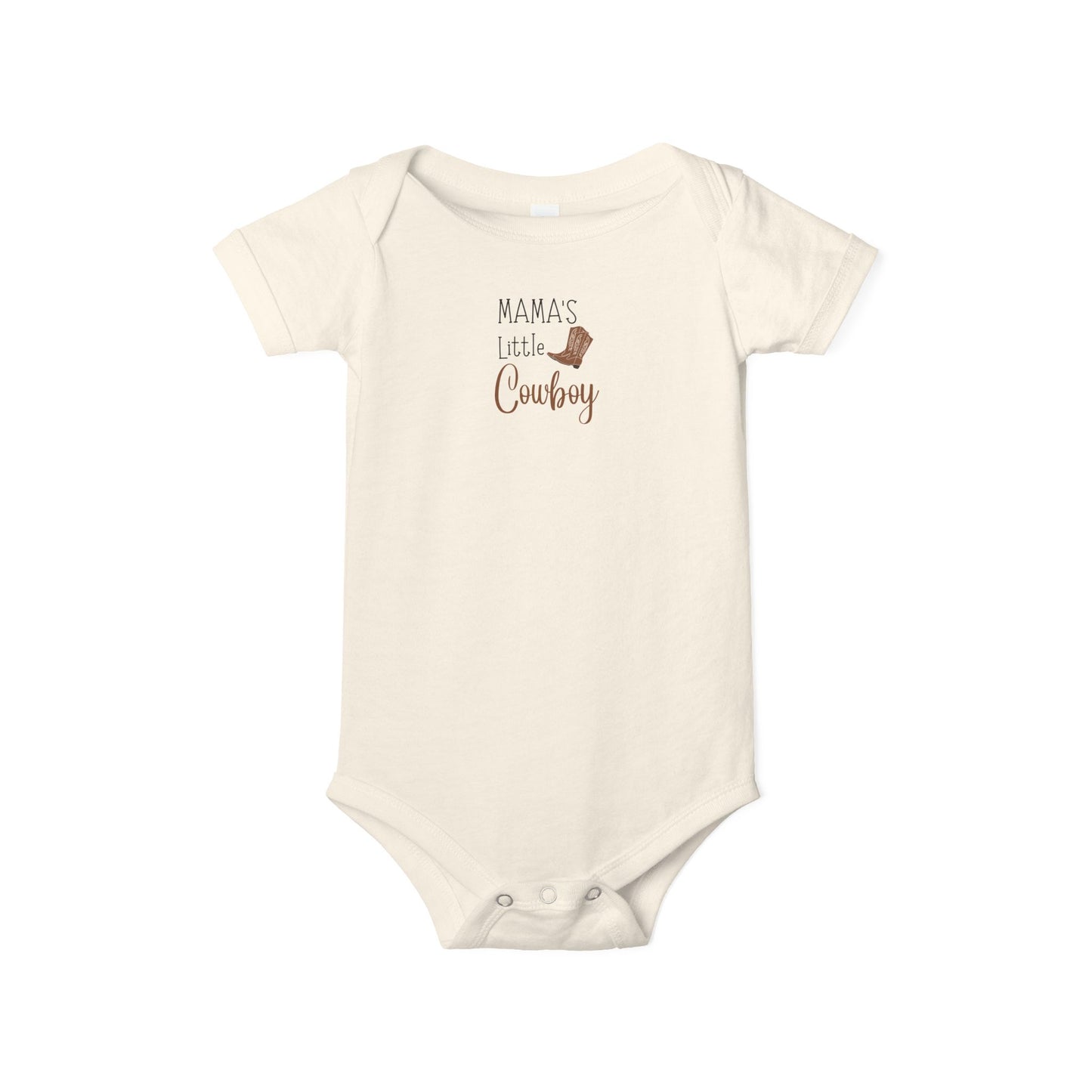 Mama's Little Cowboy Infant One-Piece Bodysuit
