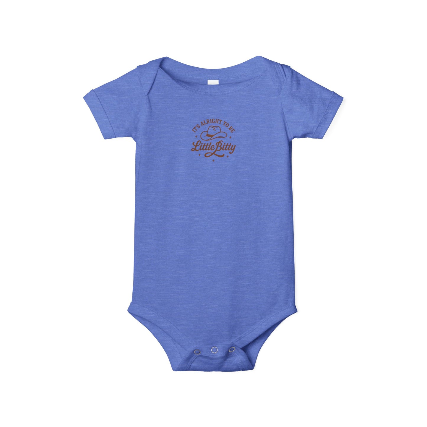 Infant Onesie - "I'm Meant To Be A Little Bitty" Cute Baby Bodysuit, Newborn Shower Gift