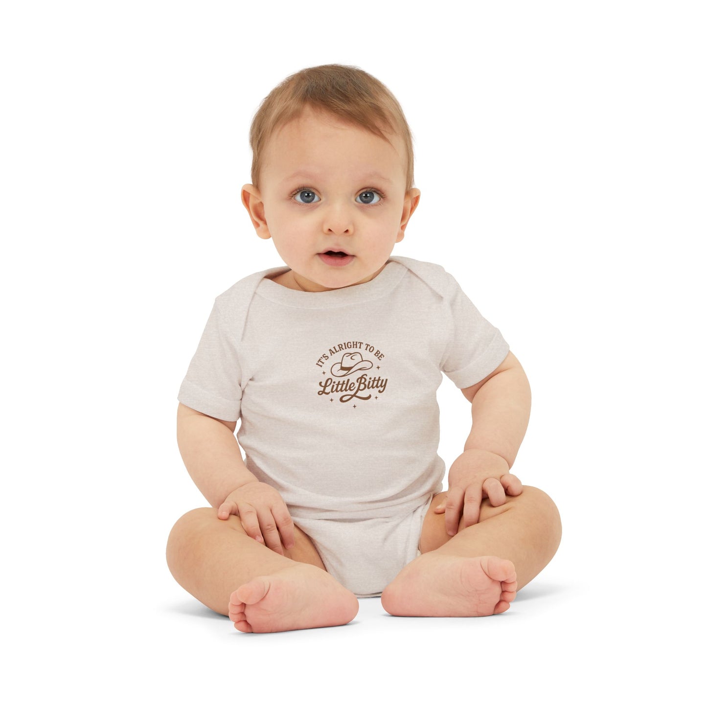 Infant Onesie - "I'm Meant To Be A Little Bitty" Cute Baby Bodysuit, Newborn Shower Gift